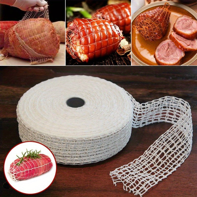 Meat Mesh Roll for Sausage Ham and Smoked Meat Kitchen Household Elastic Beef Mesh