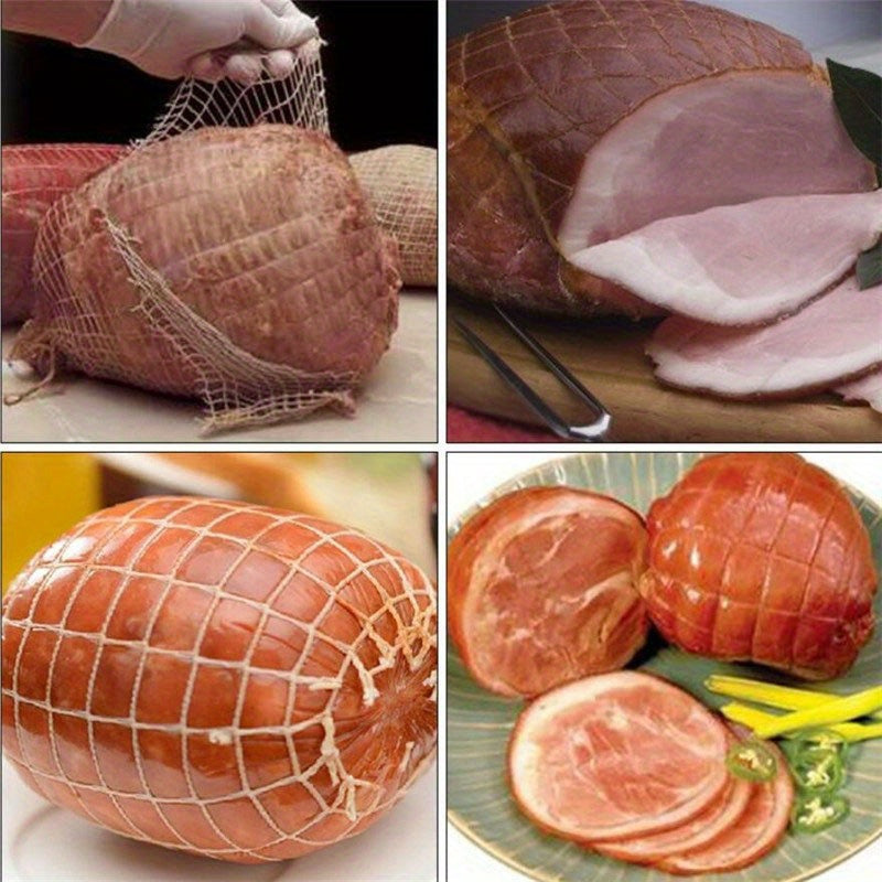 Meat Mesh Roll for Sausage Ham and Smoked Meat Kitchen Household Elastic Beef Mesh