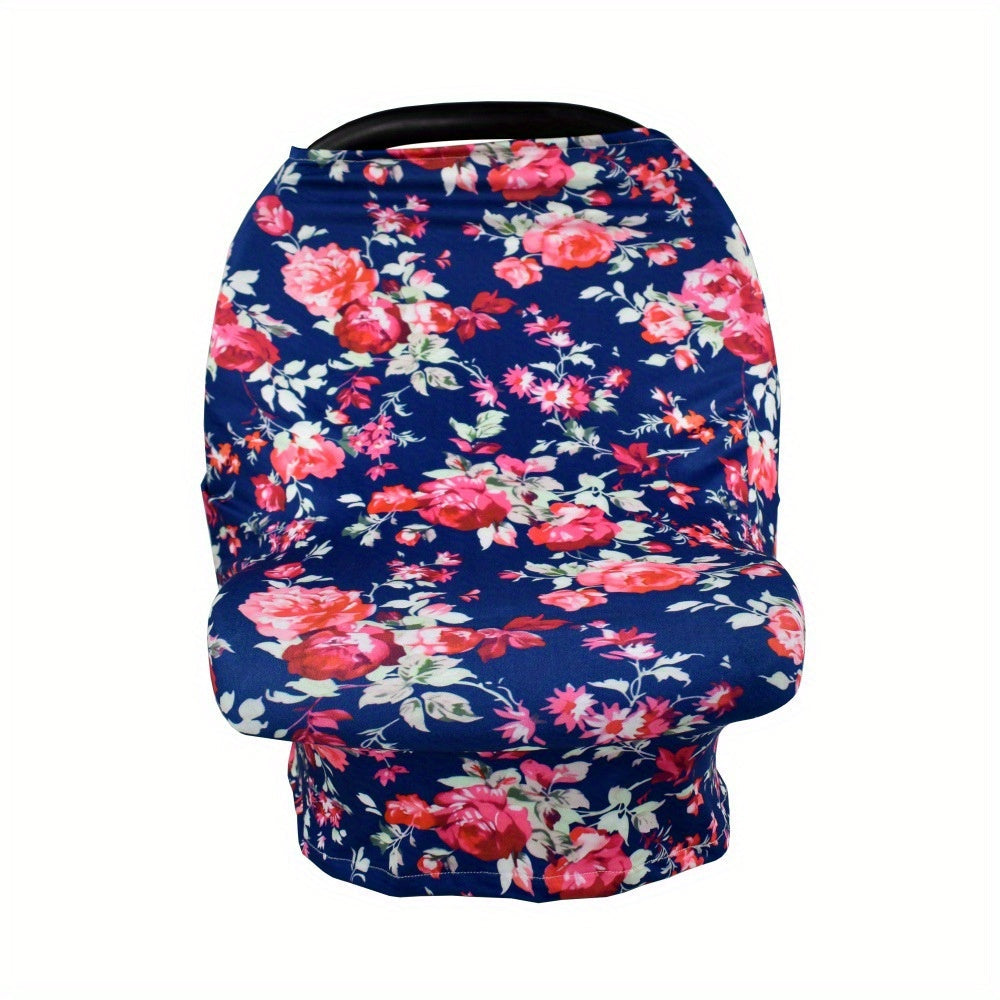 Breastfeeding Nursing Cover Scarf Multi-Use Baby Stroller Car Seat High Chair