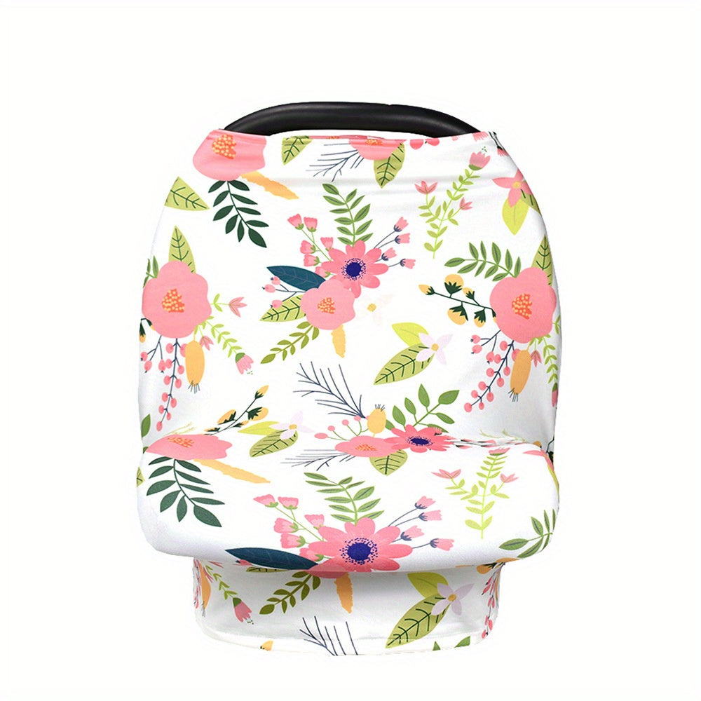 Breastfeeding Nursing Cover Scarf Multi-Use Baby Stroller Car Seat High Chair