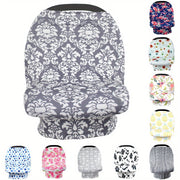 Breastfeeding Nursing Cover Scarf Multi-Use Baby Stroller Car Seat High Chair