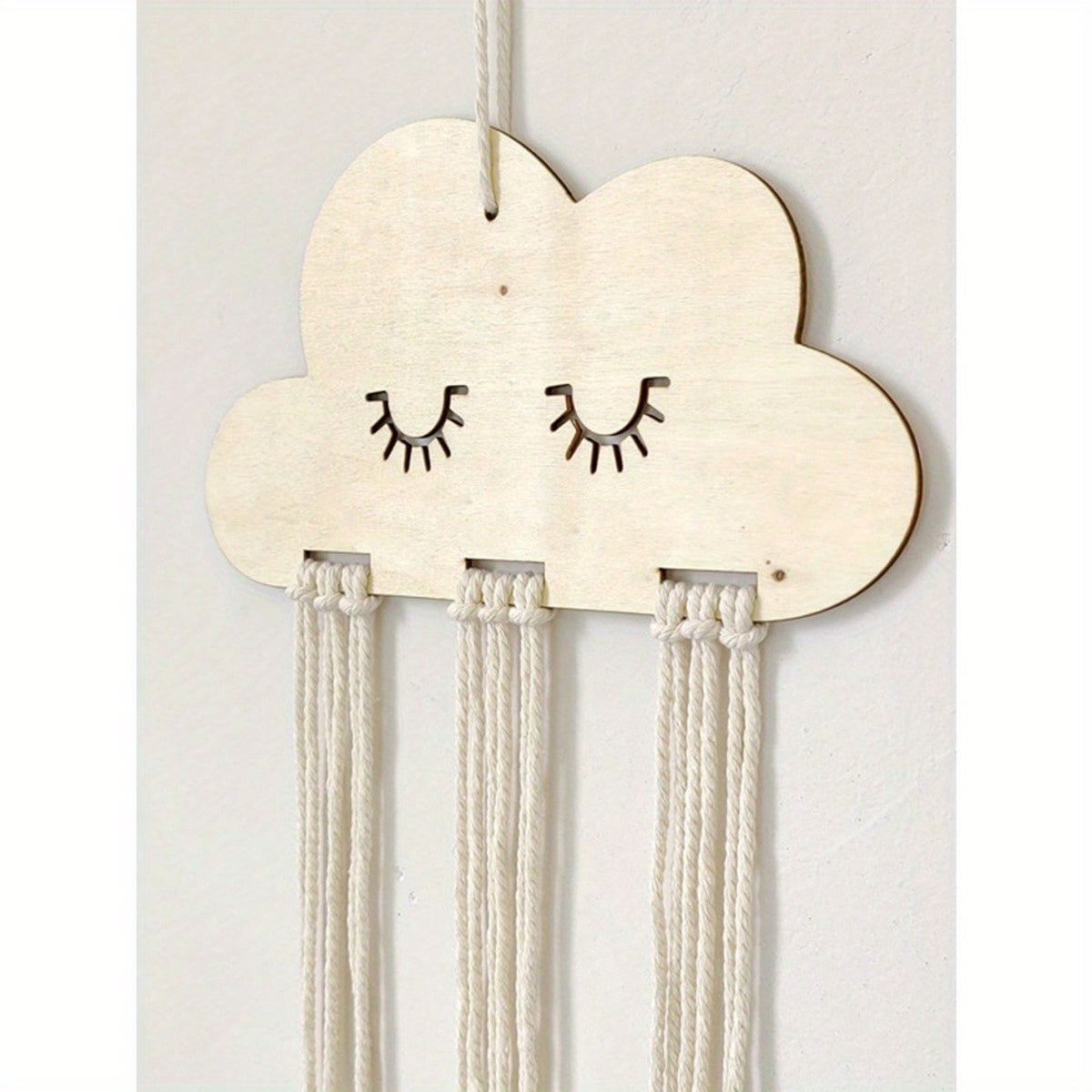 Organizador de accesorios para el cabello de niñas, soporte para lazo de pelo tejido para almacenamiento en la habitación de los niños