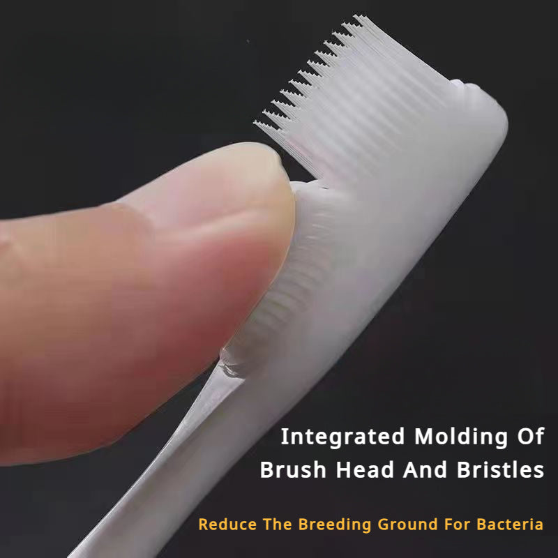 2PCS Soft Nano Manual Toothbrushes for Teeth Gums Deep Cleaning Oral Care