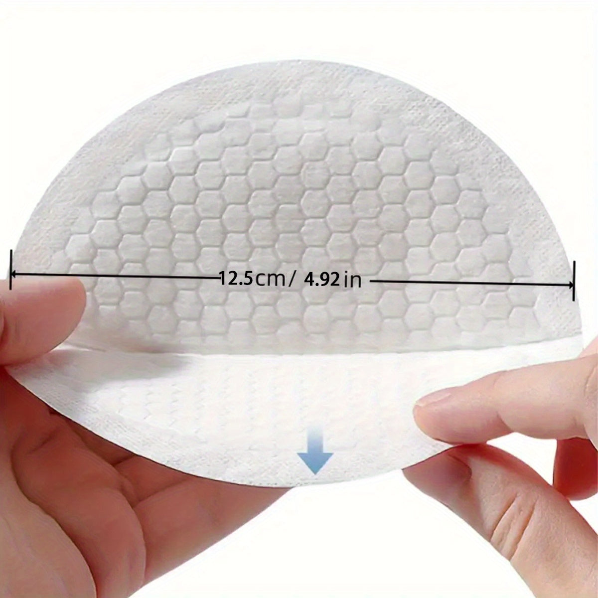 50 Pieces Soft Cotton Nursing Pads for Disposable Breastfeeding Comfort