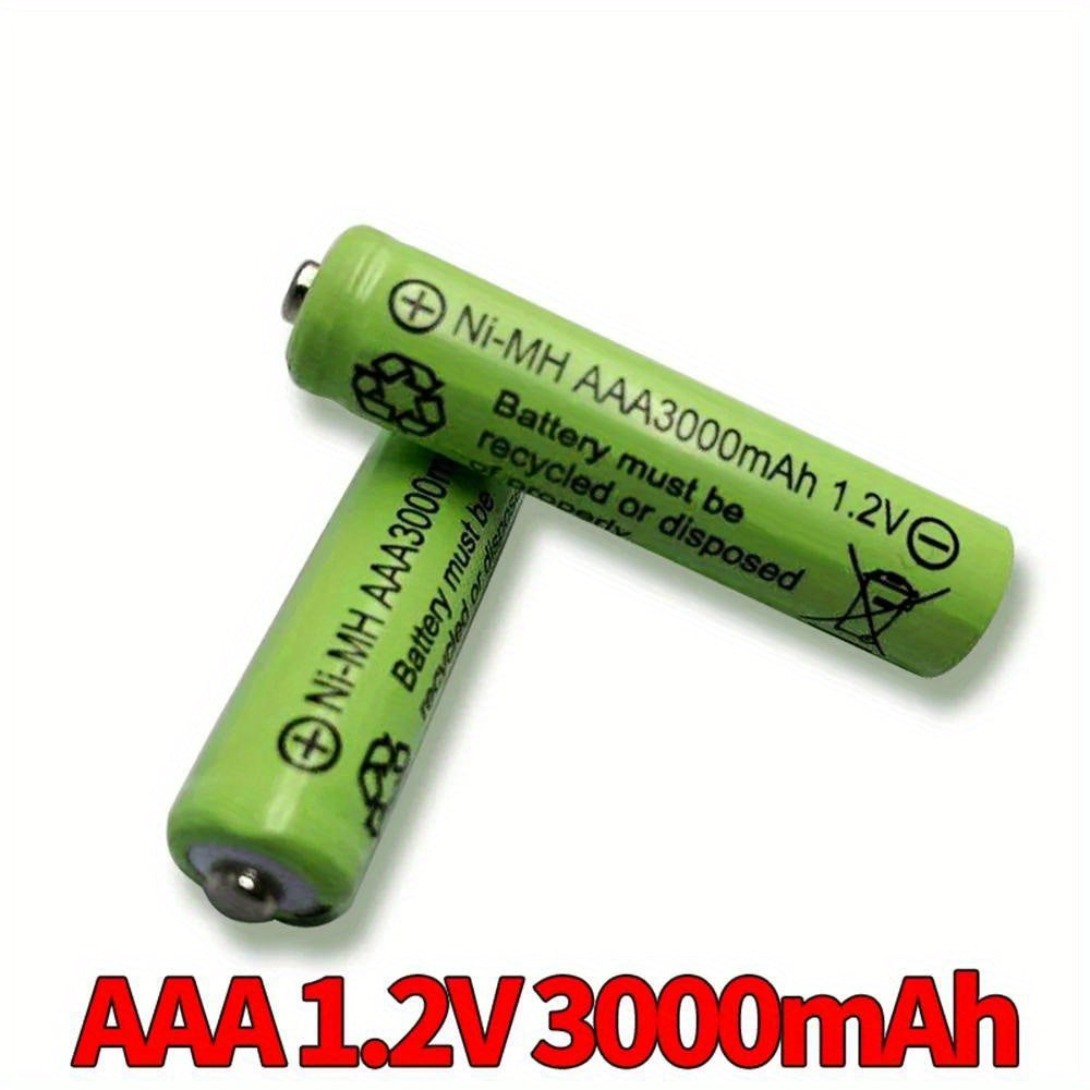 AAA Rechargeable Ni-MH Battery 3000mAh 1.2V for Cameras Toys Flashlights