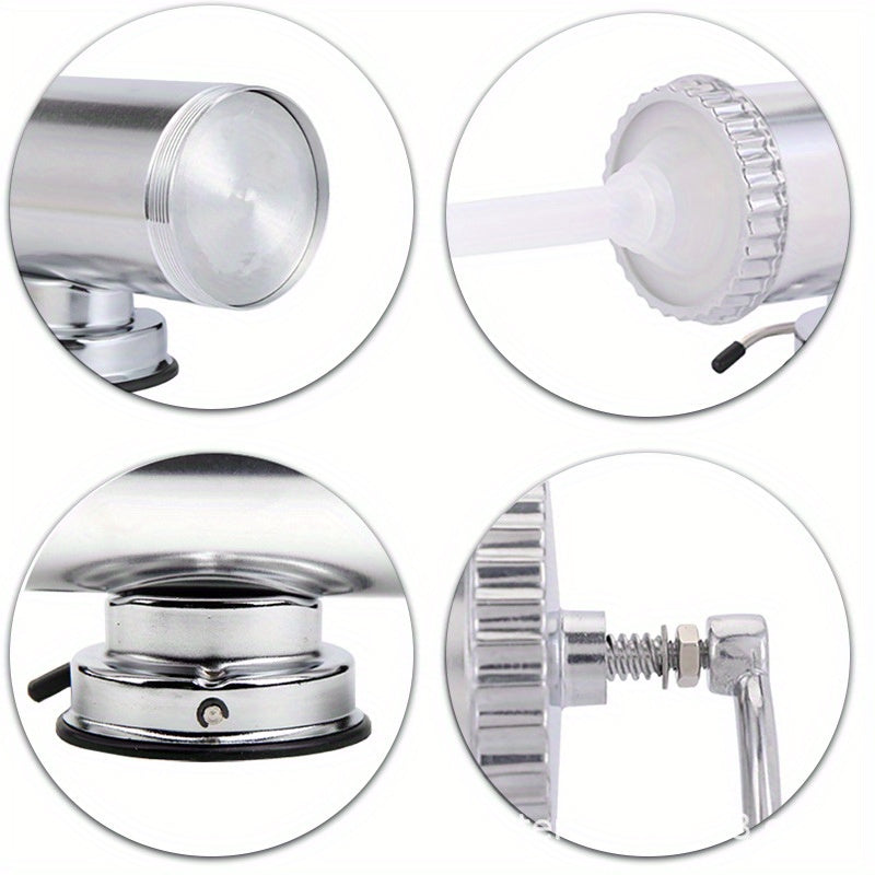 Manual Sausage Stuffer Set Aluminum Alloy Hand-Crank Filler Kit for Kitchen Baking