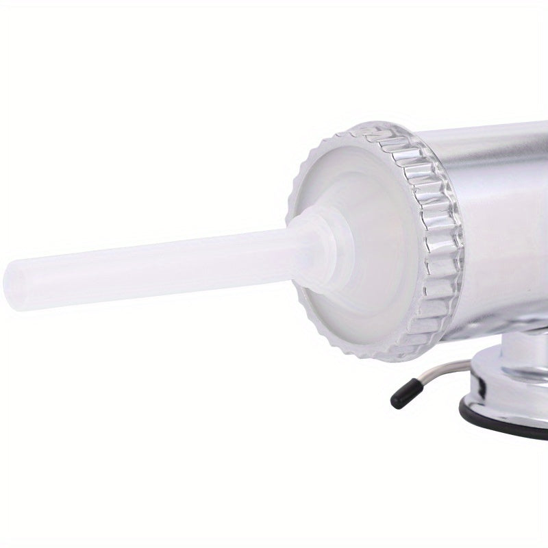 Manual Sausage Stuffer Set Aluminum Alloy Hand-Crank Filler Kit for Kitchen Baking