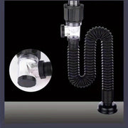 Universal Sink Drain Pipe Set Retractable Bathroom Kitchen Drainage Accessories