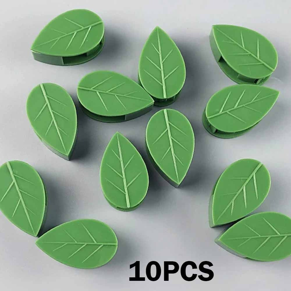 Invisible Plant Climbing Wall Fixtures 10/30/50 Pack Plastic Support Clips for Vines and Cables