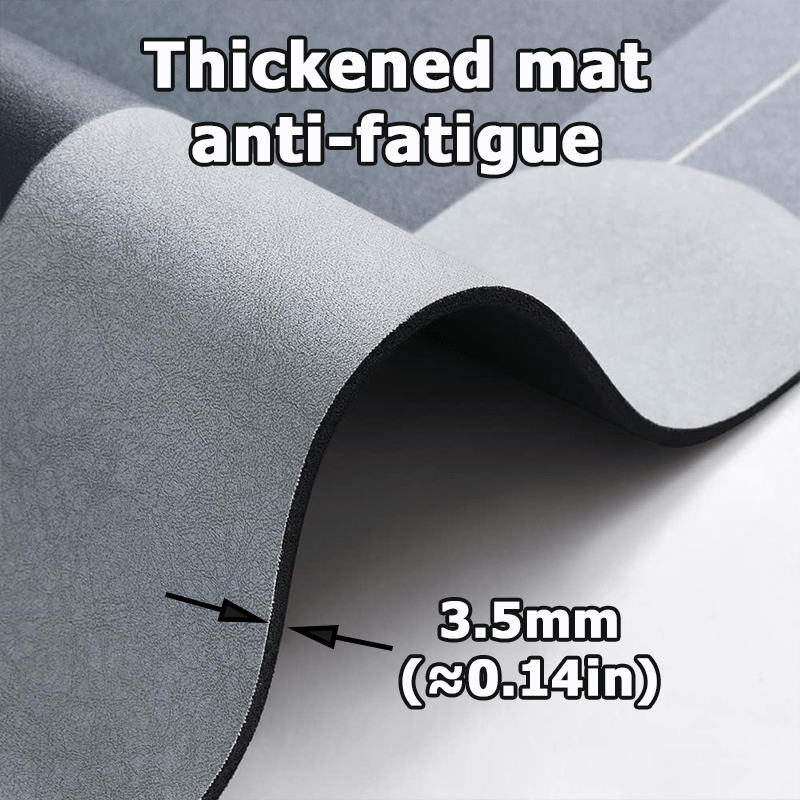 Thickened Non-Slip Waterproof Kitchen Mat for Comfort and Protection