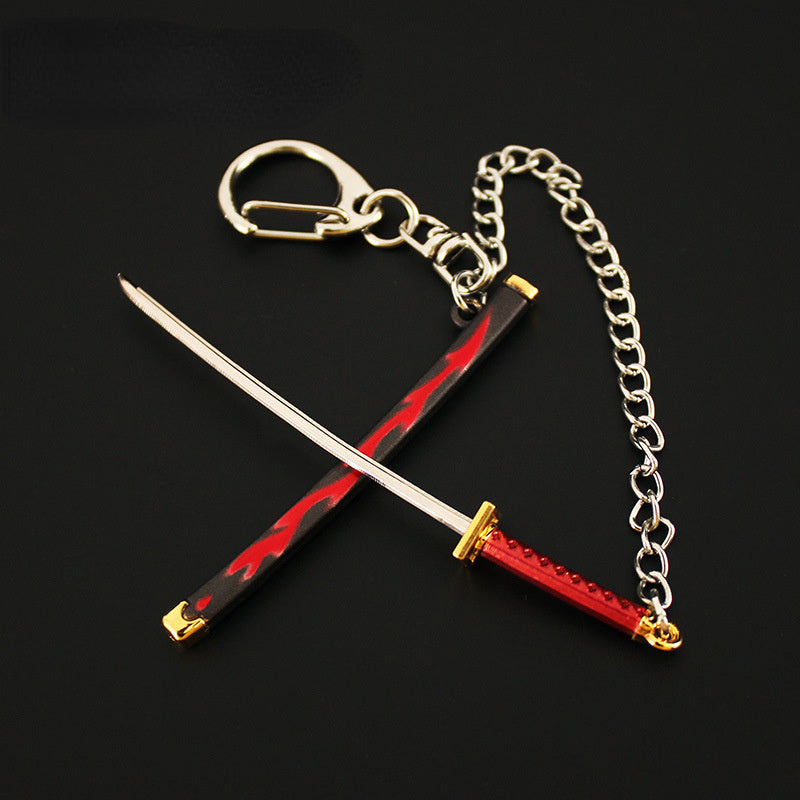 Miniature Weapon Keychain for Men Gaming Fans Collectors Gift