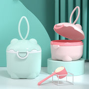 Four-Layer Milk Powder Storage Container with Rotating Snack Box Food Organizer