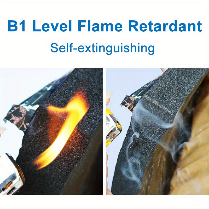 Car Sound Insulation Mat Heat Deadener Noise Proofing Foam Kit