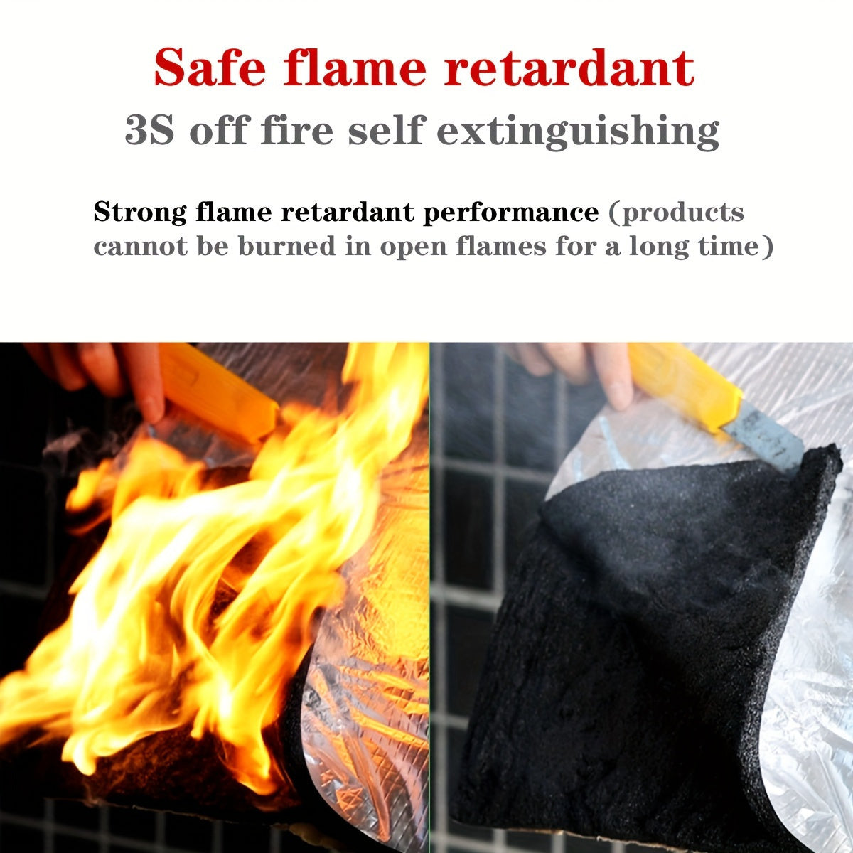 Car Sound Insulation Mat Heat Deadener Noise Proofing Foam Kit