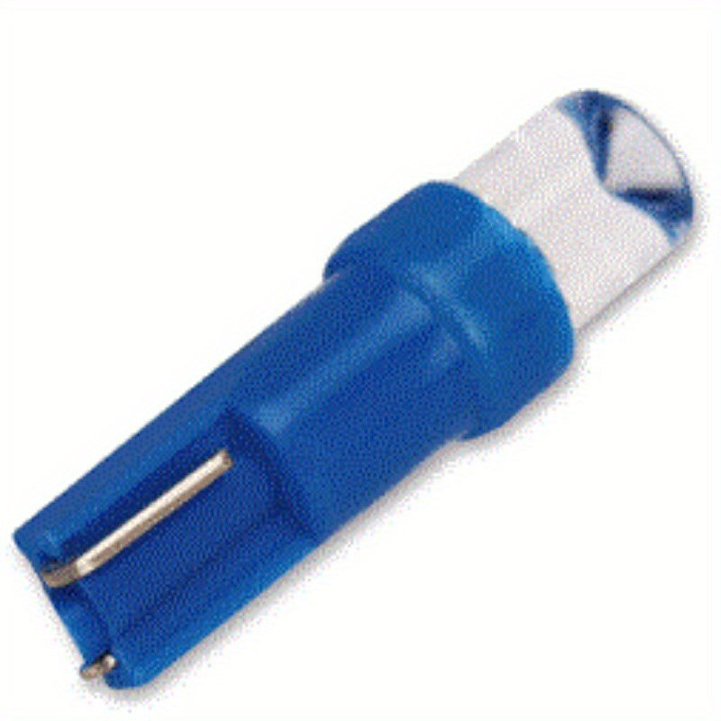 10 Pack T5 LED Car Dash Indicator Lights White Red Yellow Blue Green