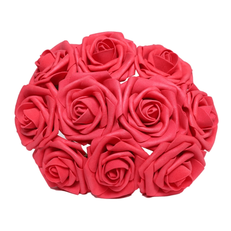 Artificial Rose Flowers Set for Garden Wedding Party Home Decor 25 Pieces