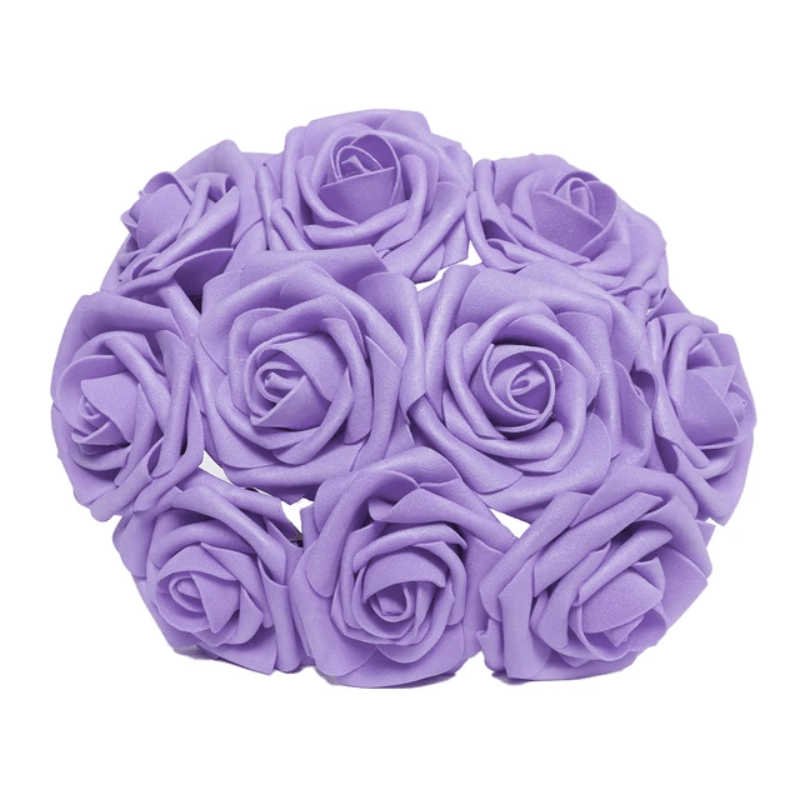 Artificial Rose Flowers Set for Garden Wedding Party Home Decor 25 Pieces