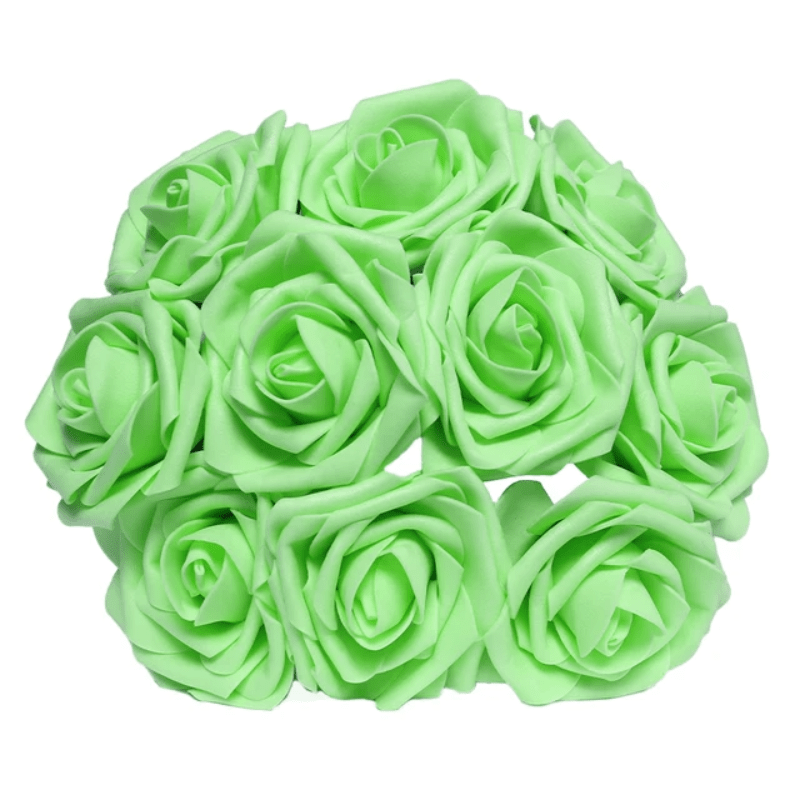 Artificial Rose Flowers Set for Garden Wedding Party Home Decor 25 Pieces
