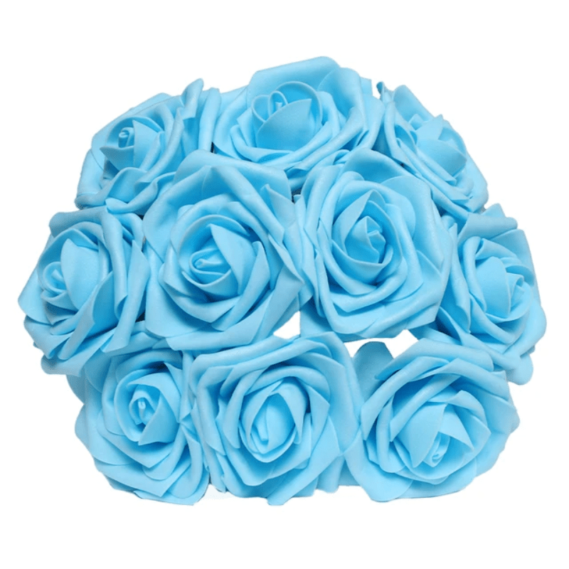 Artificial Rose Flowers Set for Garden Wedding Party Home Decor 25 Pieces