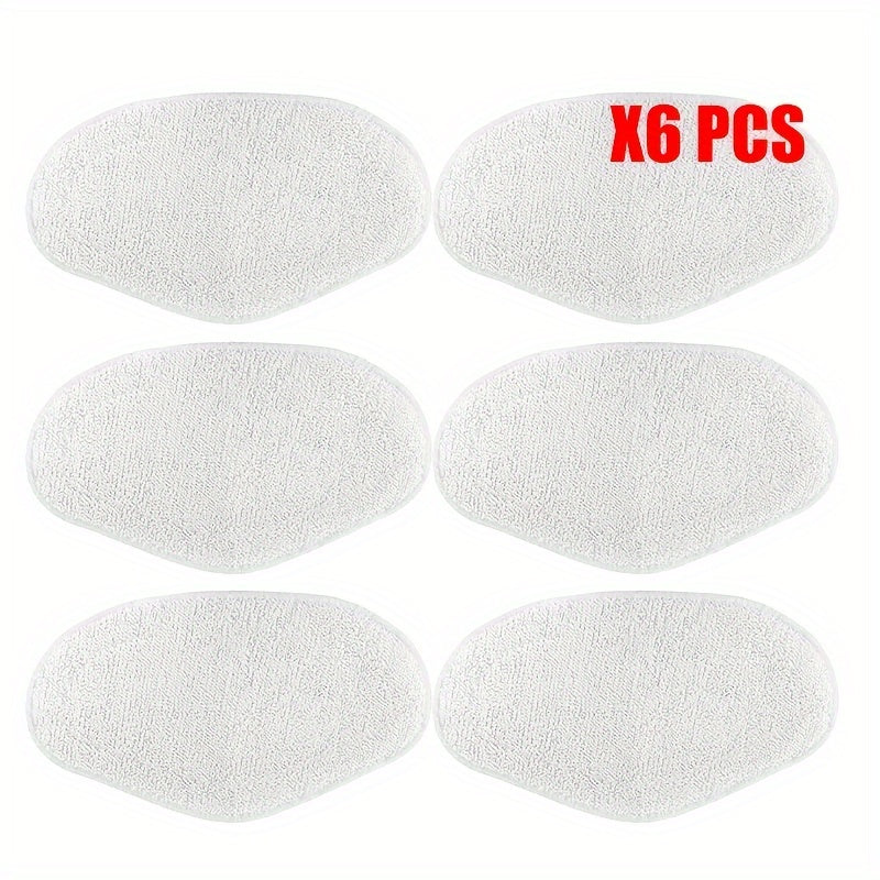 Washable Microfiber Mop Cloths for Steam Vacuum Cleaner, Reusable, Easy to Clean