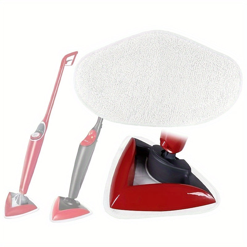 Washable Microfiber Mop Cloths for Steam Vacuum Cleaner, Reusable, Easy to Clean
