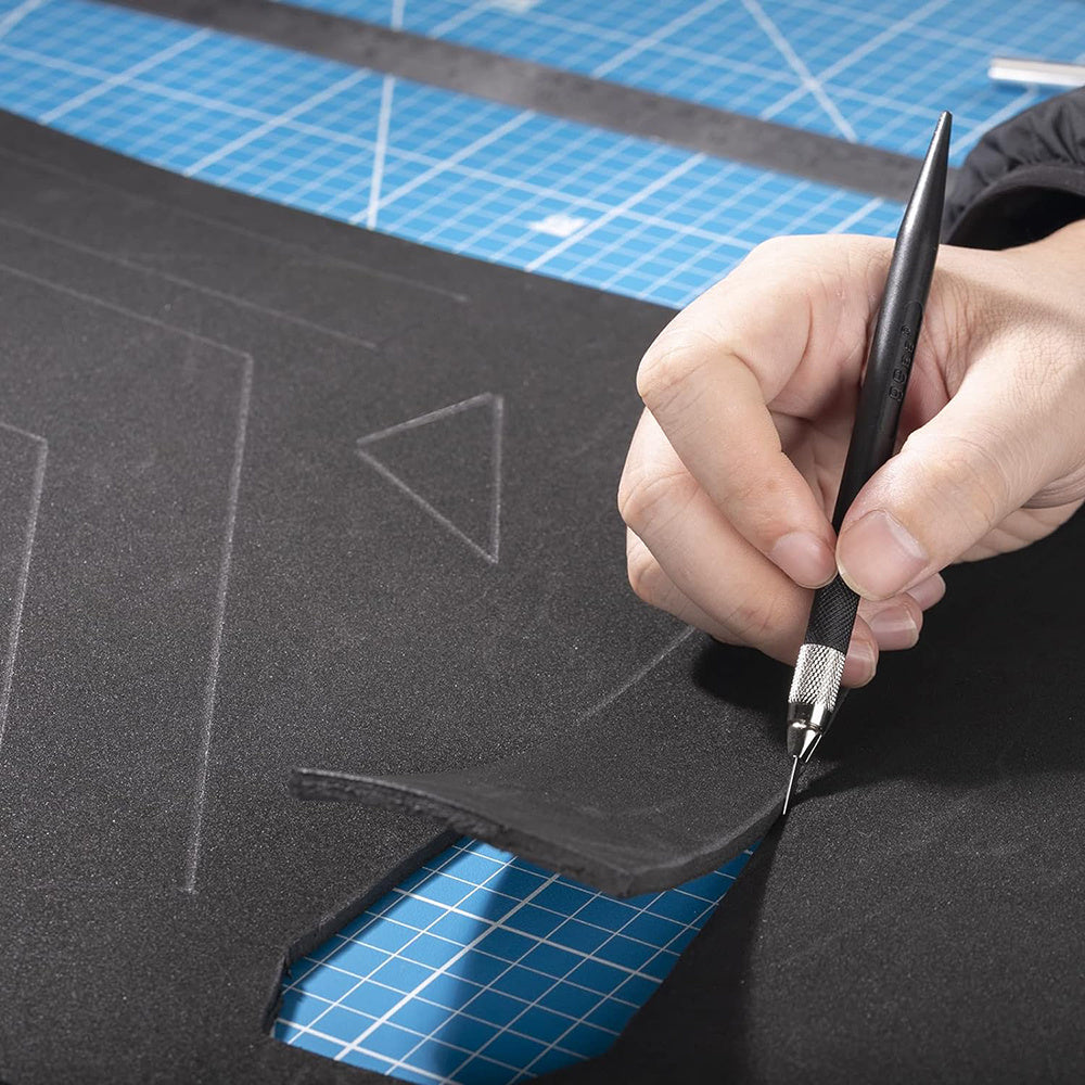 EVA Foam Sheet Roll 35x100cm 1-10mm Thick Black for Cosplay Crafts DIY