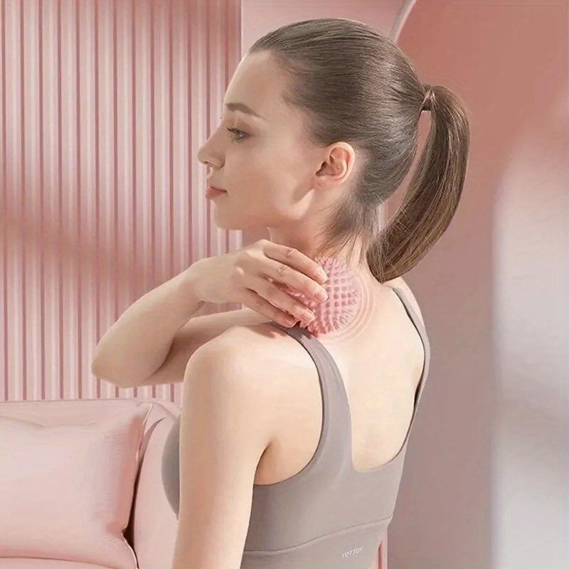 Deep Tissue Massage Ball Rubber Spiky Trigger Point Myofascial Release