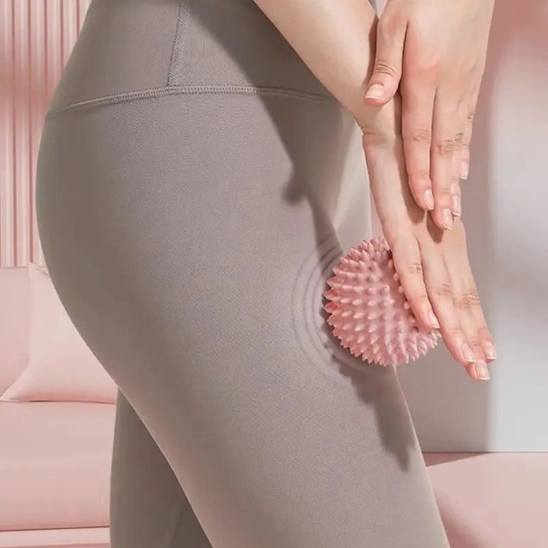 Deep Tissue Massage Ball Rubber Spiky Trigger Point Myofascial Release