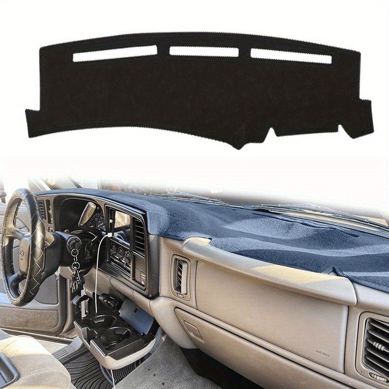 Vehicle Dashboard Cover Mat for Chevy Silverado GMC Sierra Tahoe Suburban Yukon Avalanche