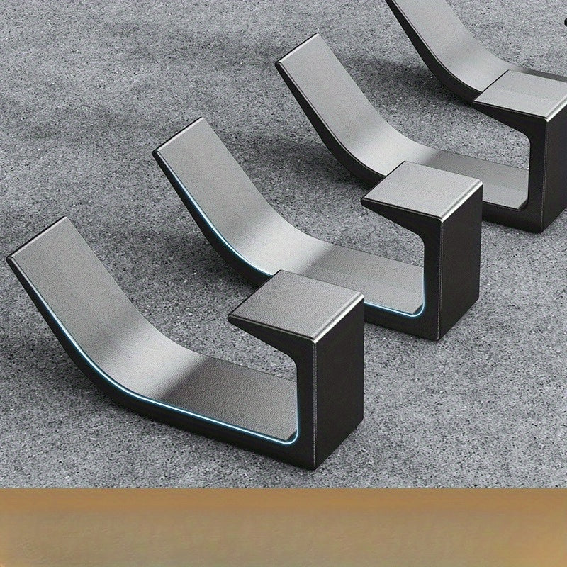 Set of 5 Adhesive Wall Hooks for Hanging Items in Bedrooms Kitchens Bathrooms