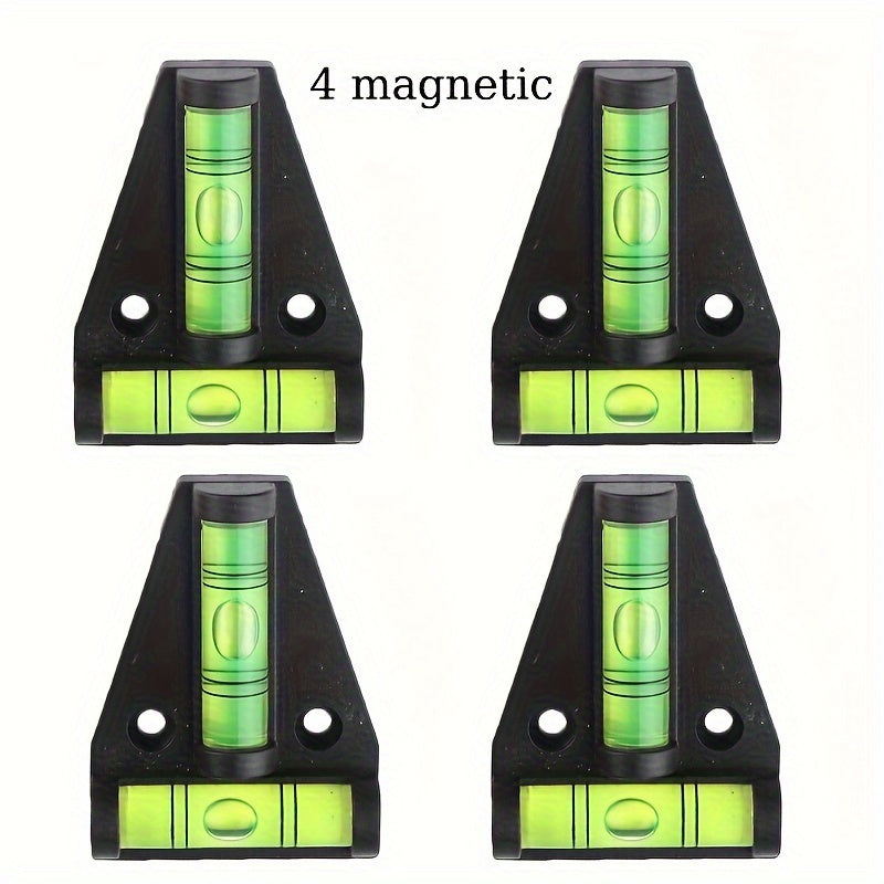 Juego de 4 niveles de burbuja para autocaravanas, remolques, campers y motorhomes