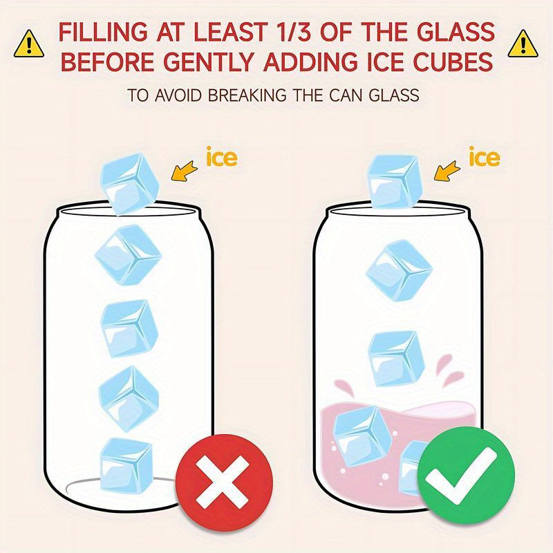 16oz Glass Tumbler with Lid and Straw for Book Lovers and Readers