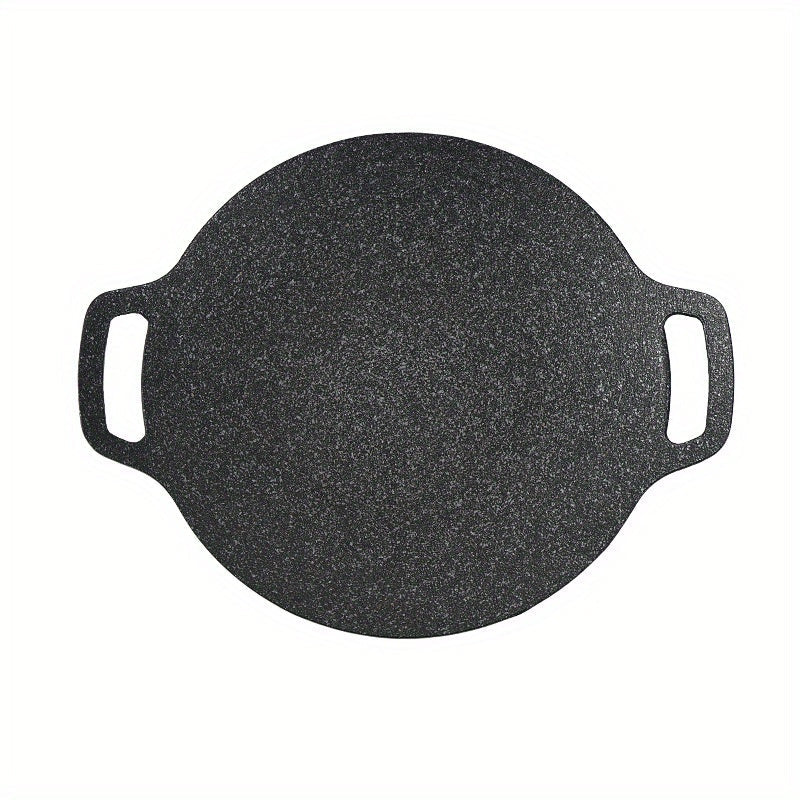 Cast Iron Roti Tawa with Double Handles for Dosas Pancakes and Grilling