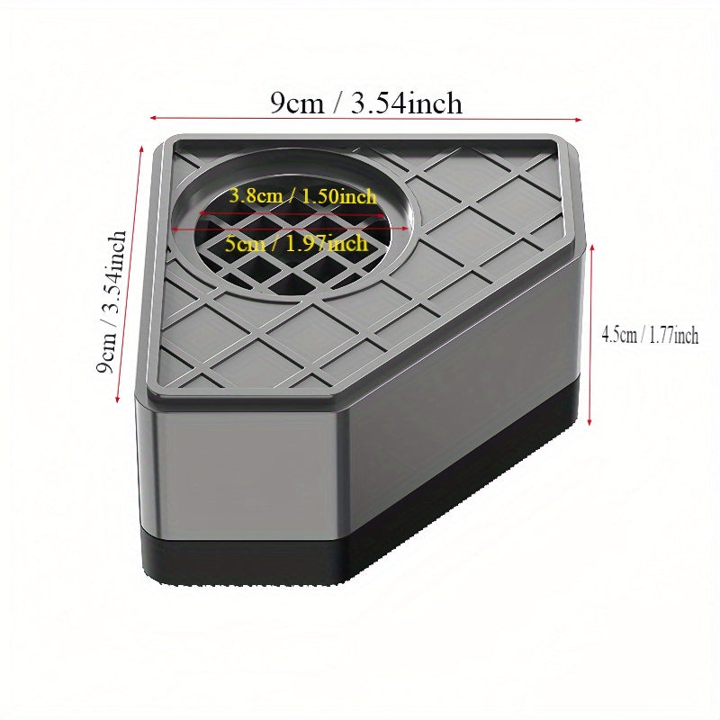 4Pcs Anti-Vibration Pads for Washing Machines and Dryers Rubber Feet Noise Reduction