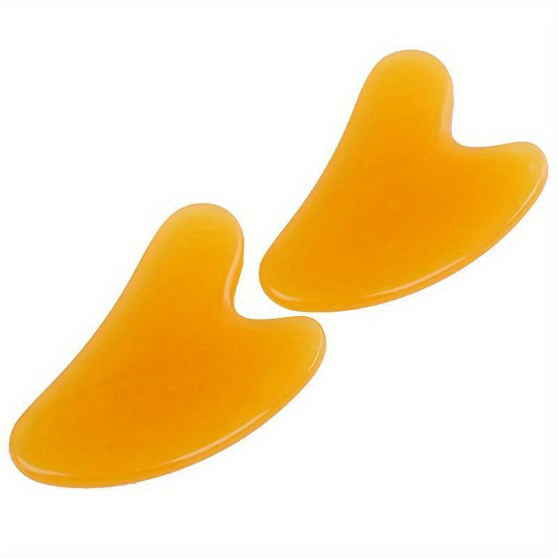 Resin Gua Sha Facial Massage Tool for Face and Eye Care Manual Spa Therapy