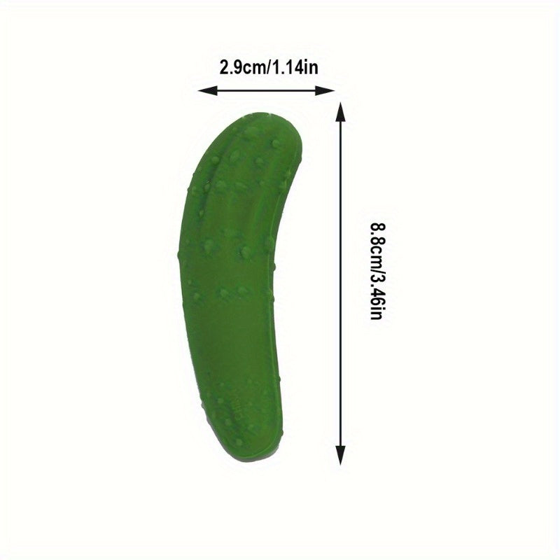 Funny Pickle Wine Stopper Reusable Silicone Gadget for Wine Lovers