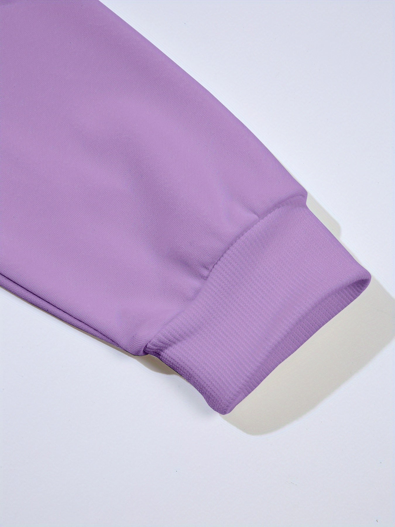 Plus Size Love Print Sweatshirt Casual Long Sleeve Crew Neck Pullover