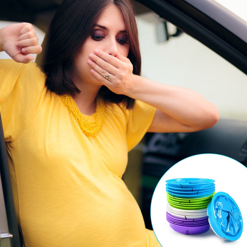 20 ta Oqimga Qarshi Tashlanadigan Qaytish Qoplari - Odamlar va Homiladorlik Uchun - Sayohat, Harakat Kasalligi Yengillashtirish va Uyda Tozalash Ishlari Uchun Mukammal