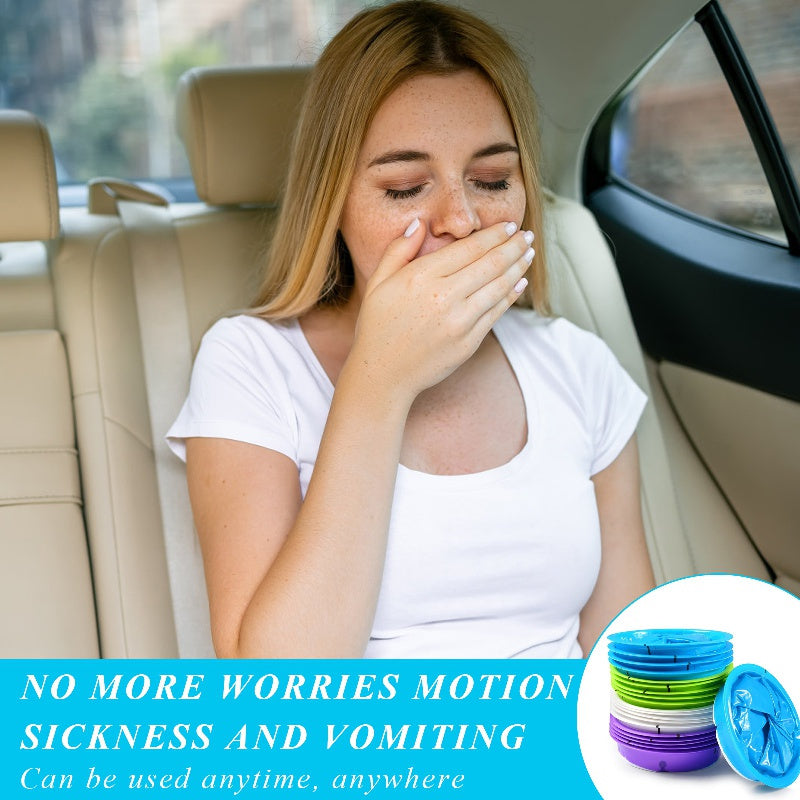 20 ta Oqimga Qarshi Tashlanadigan Qaytish Qoplari - Odamlar va Homiladorlik Uchun - Sayohat, Harakat Kasalligi Yengillashtirish va Uyda Tozalash Ishlari Uchun Mukammal