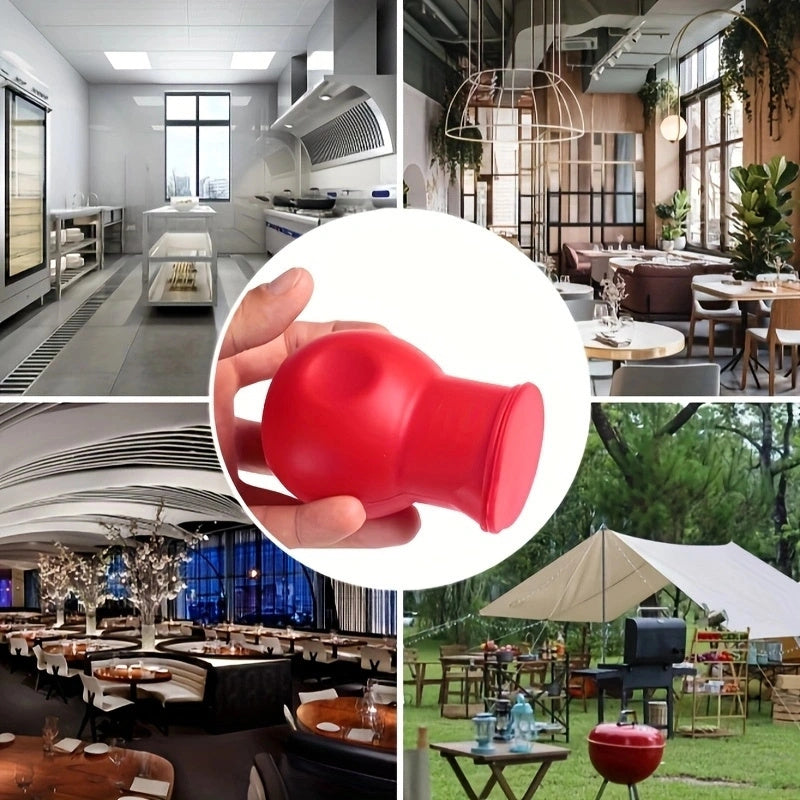 Olla de silicona apta para microondas para derretir chocolate y salsas, antiadherente para cocina