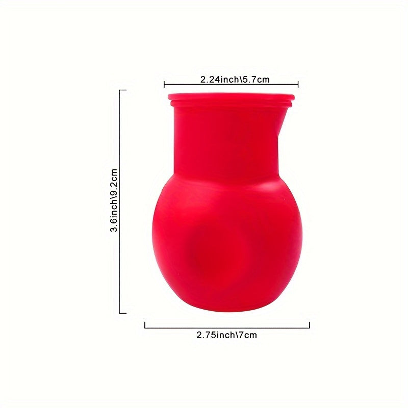 Olla de silicona apta para microondas para derretir chocolate y salsas, antiadherente para cocina