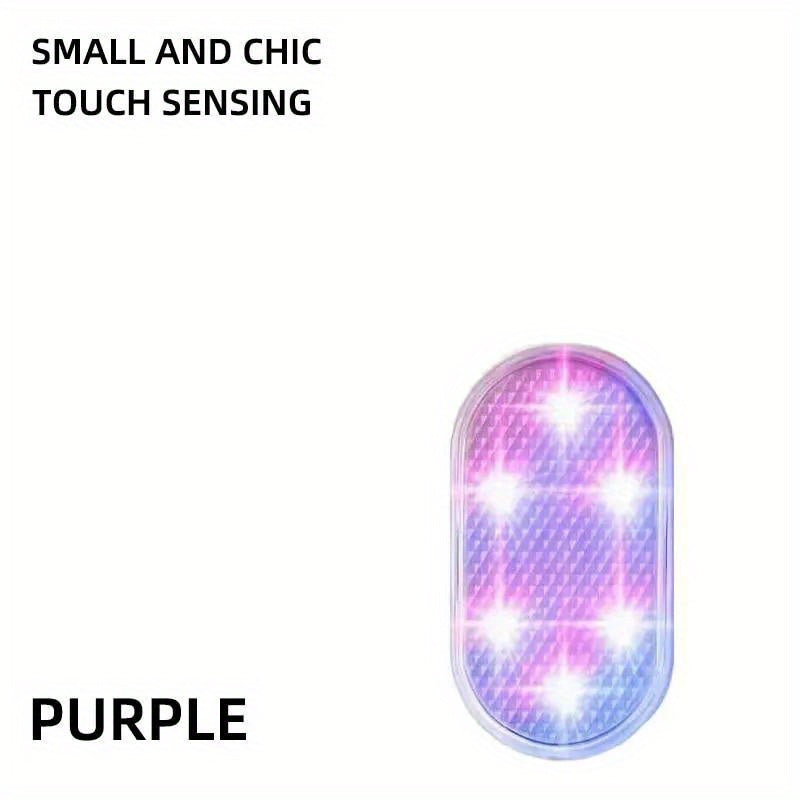 Luz LED de techo para coche con sensor táctil, lámpara de lectura mini, luz ambiental para techo de coche