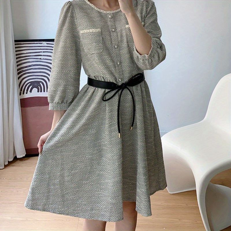 Женский ремень из PU-кожи с узлом для повседневной и официальной носки