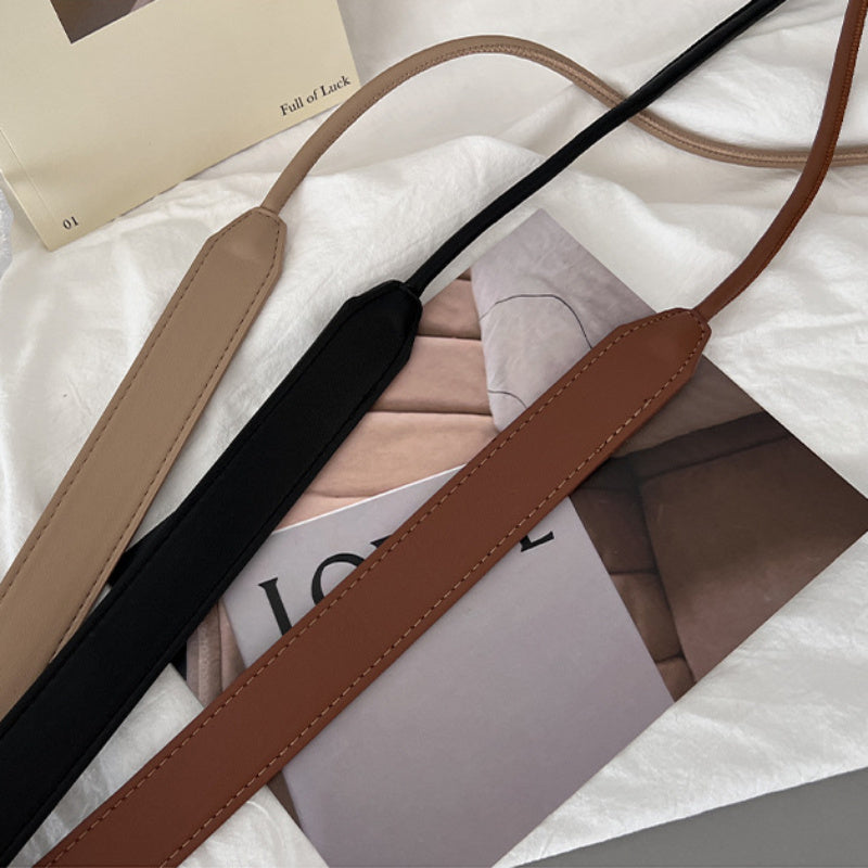 Женский ремень из PU-кожи с узлом для повседневной и официальной носки