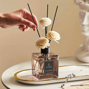 Glass Reed Diffuser Set 1.69oz Home Fragrance for Living Room Bedroom