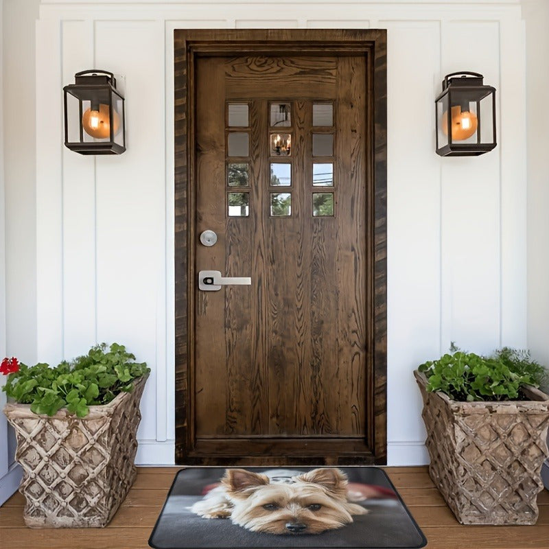 Маленький коврик для собак, нескользящий, для использования внутри и снаружи, для дома, дачи, трейлера