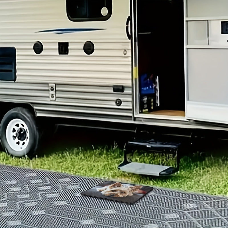 Маленький коврик для собак, нескользящий, для использования внутри и снаружи, для дома, дачи, трейлера