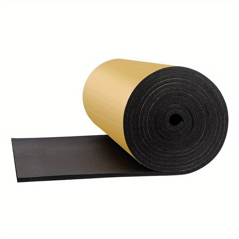 Car Hood Firewall Heat Insulation Mat Sound Deadener 15/10mm Thick 200x50cm