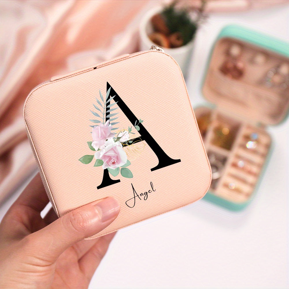 Портативная шкатулка для украшений для путешествий и хранения подарков, 1 шт.