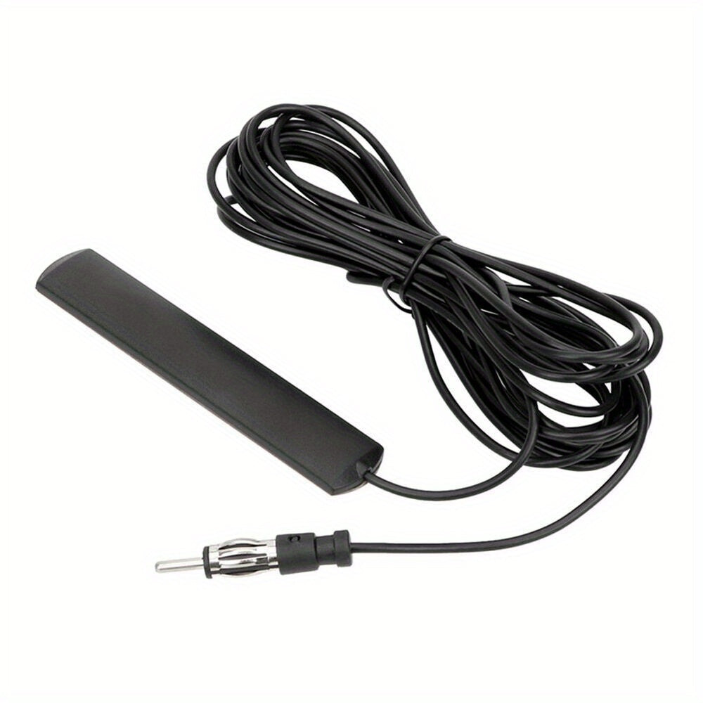 Universal Car Truck Boat AM FM Radio Antenna Black Signal Booster